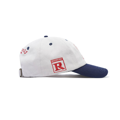 Cash Only Home Video 6 Panel Cap - Light Grey