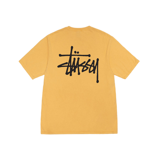 Stussy Basic Pigment Dyed Tee - Honey