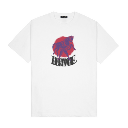 Dime Horseplay Tee - White