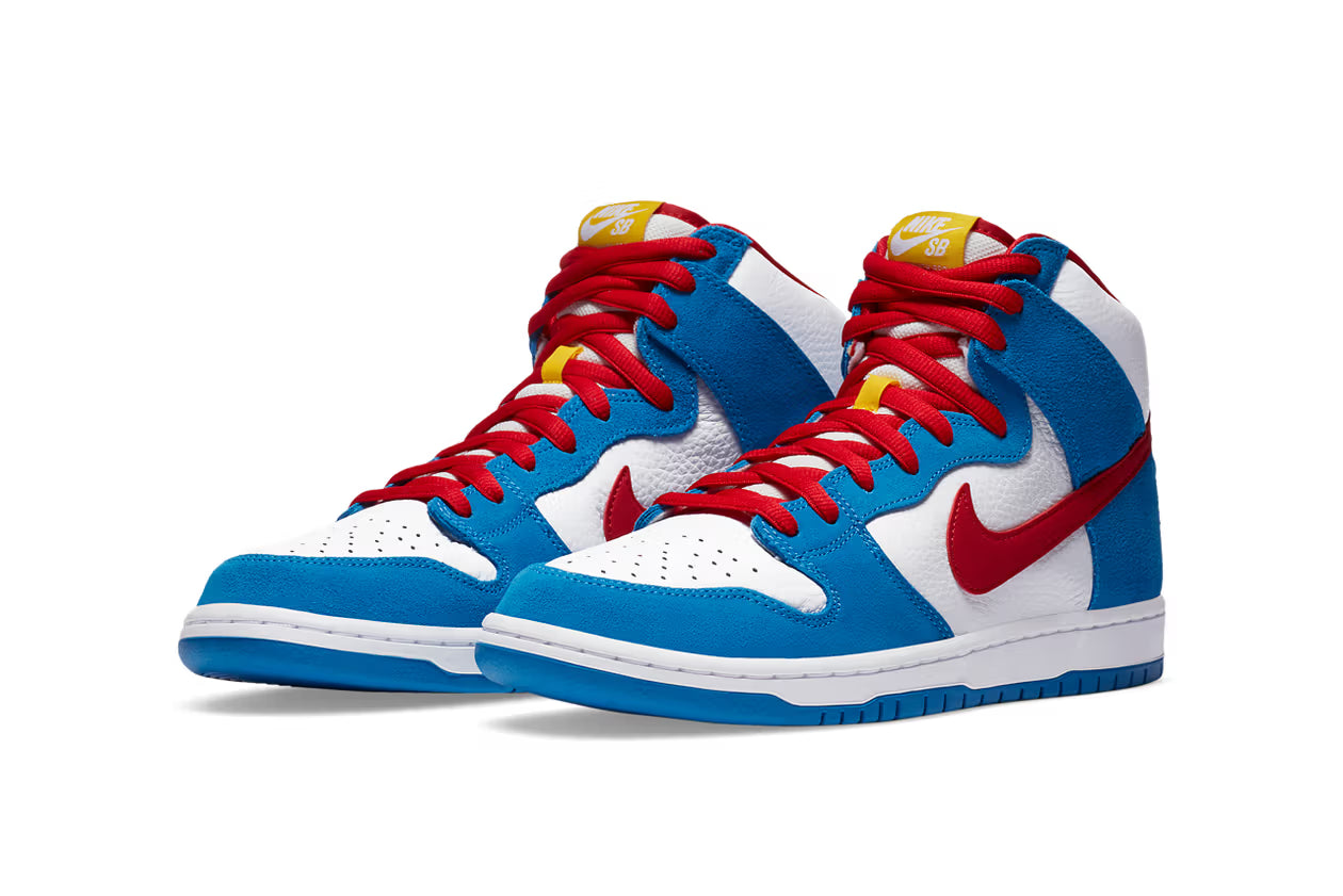 Nike SB Dunk High - Light Photo Blue/University Red