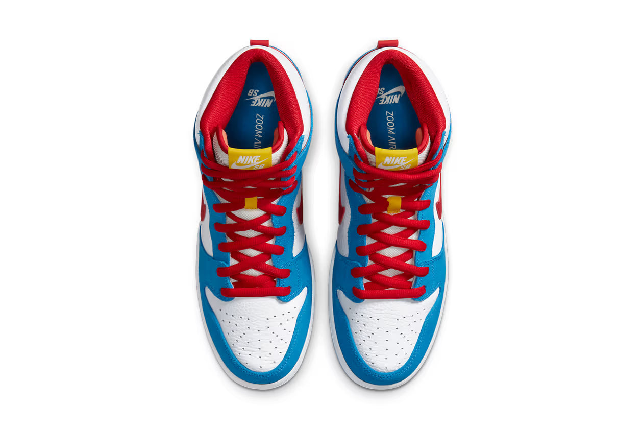 Nike SB Dunk High - Light Photo Blue/University Red