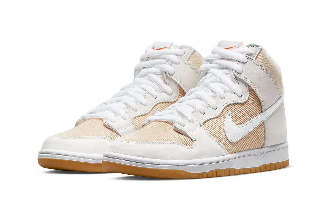 Nike SB Dunk High ISO - Natural/White