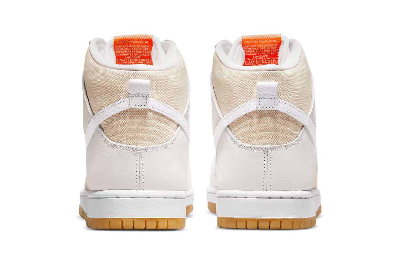 Nike SB Dunk High ISO - Natural/White
