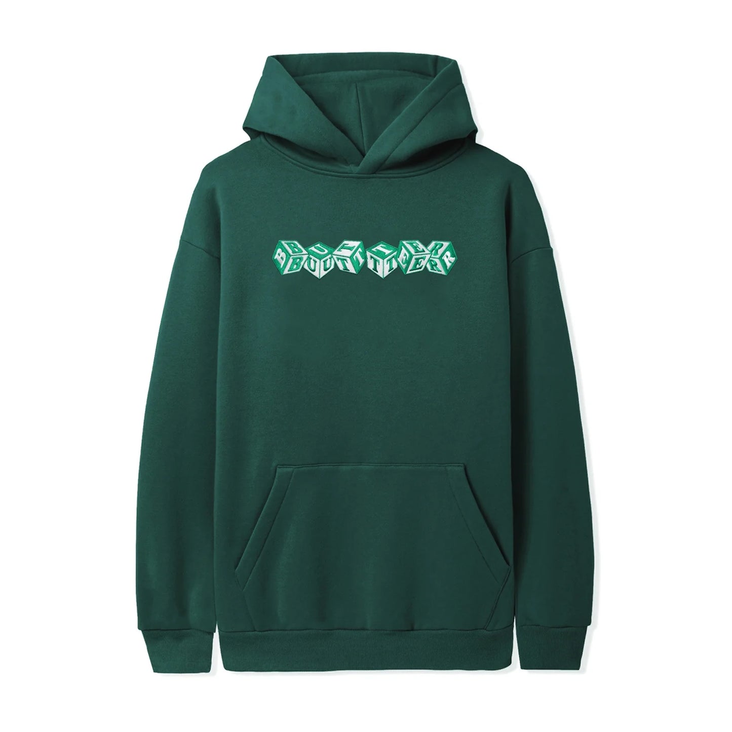 Butter Goods Cubes Hoodie - Forest Green