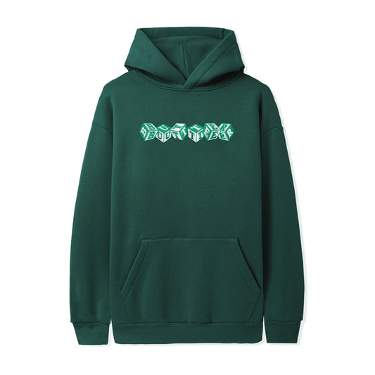 Butter Goods Cubes Hoodie - Forest Green