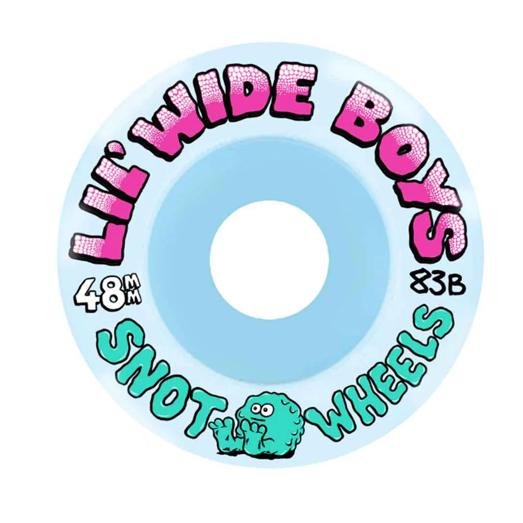 Snot Lil' Wide Boys Ice Blue Wheels - 83B 48mm