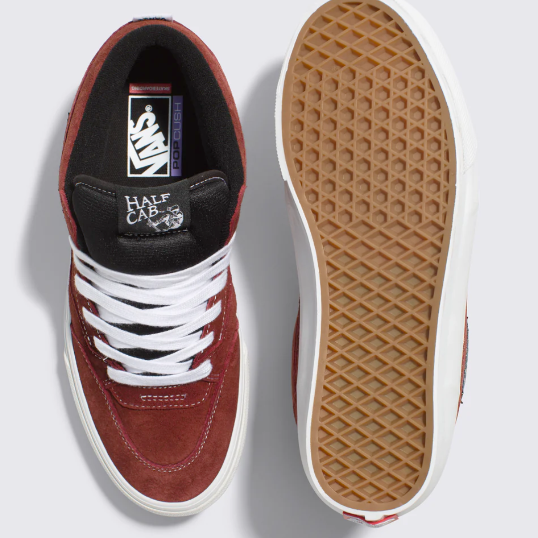 Vans Skate Half Cab '92 - Pig Suede Brick