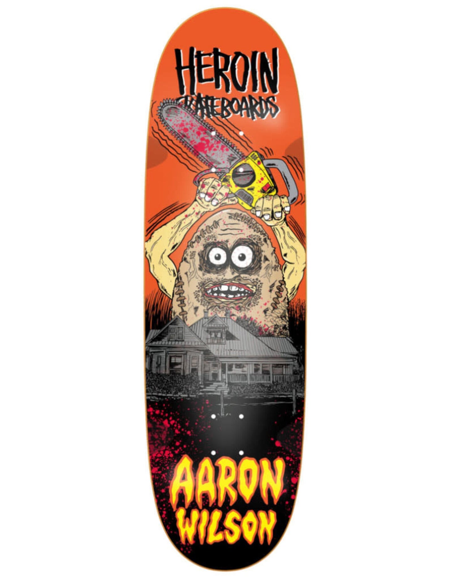 Heroin Teggxas Chain Egg Deck - 9.125