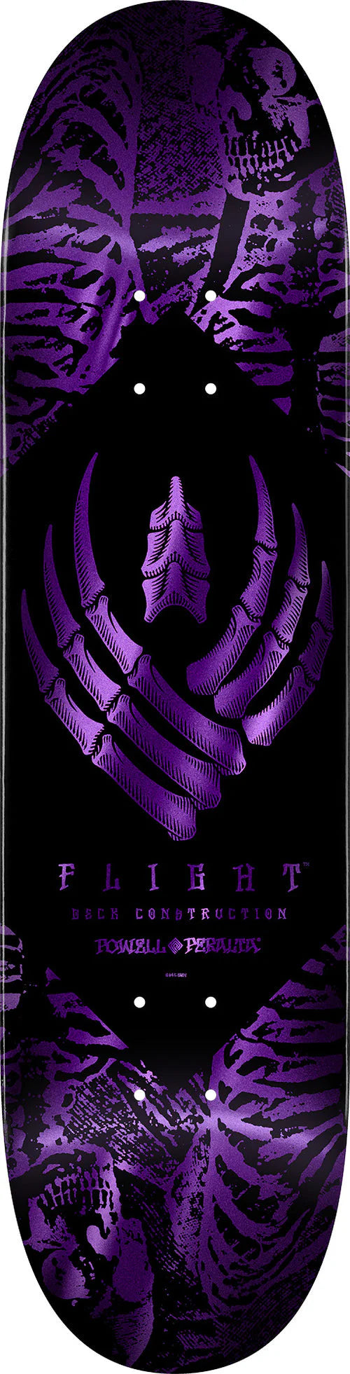 Powell Peralta Bones Purple Flight Deck - 9.0