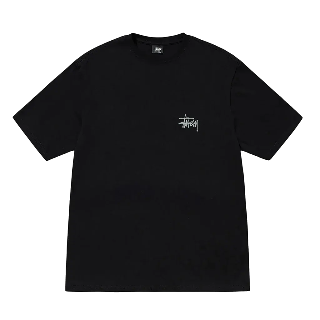 Stussy Built In USA Pigment Dyed Tee - Black