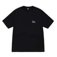 Load image into Gallery viewer, Stussy Built In USA Pigment Dyed Tee - Black