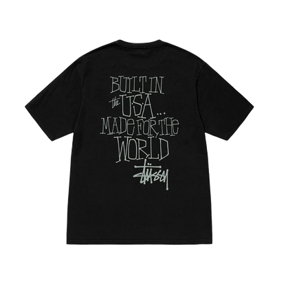 Stussy Built In USA Pigment Dyed Tee - Black