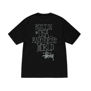 Stussy Built In USA Pigment Dyed Tee - Black