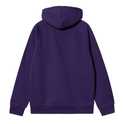 Carhartt WIP Chase Hoodie - Tyrian/Gold