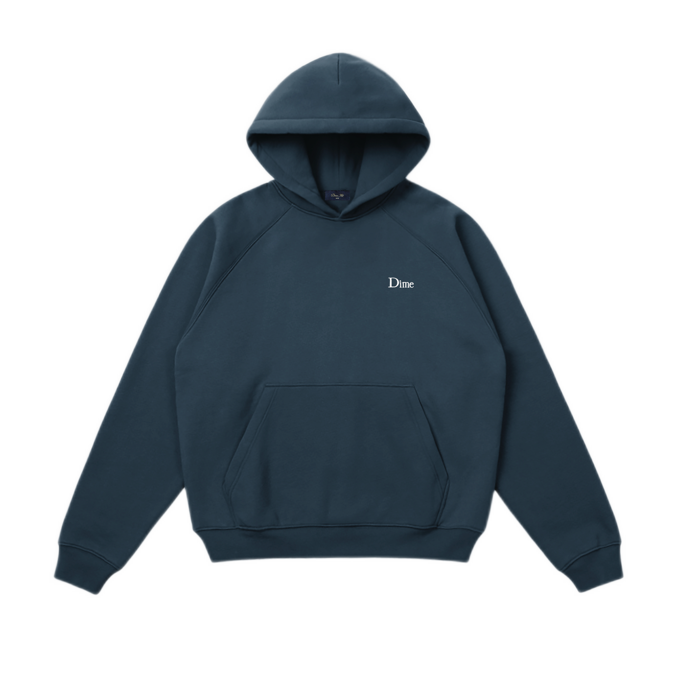 Dime Classic Small Logo Hoodie - Navy