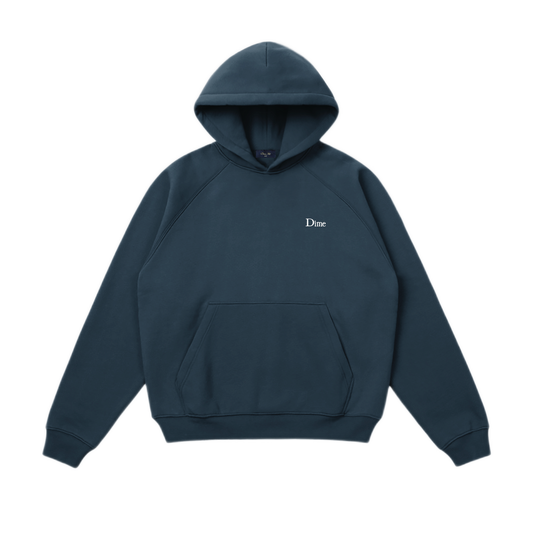 Dime Classic Small Logo Hoodie - Navy
