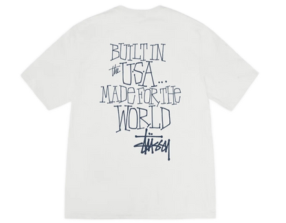 Stussy Built In USA Pigment Dyed Tee - Natural