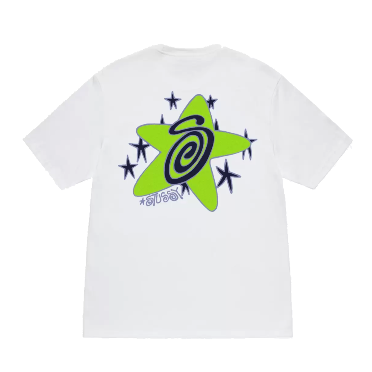 Stussy Galaxy Tee - White