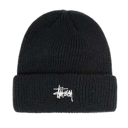 Stussy Basic Cuff Beanie - Black