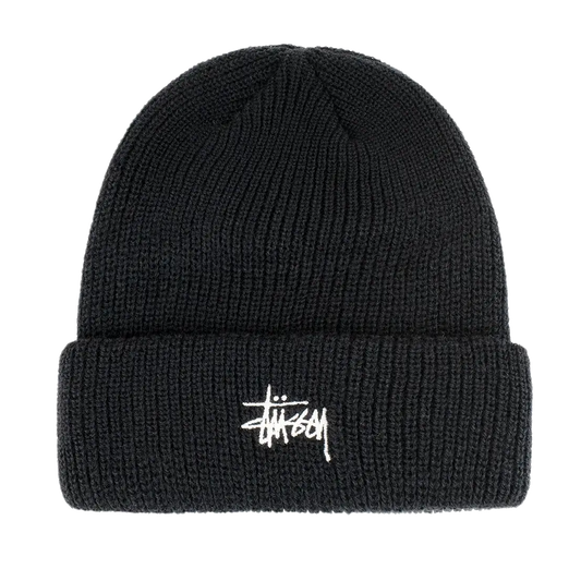 Stussy Basic Cuff Beanie - Black