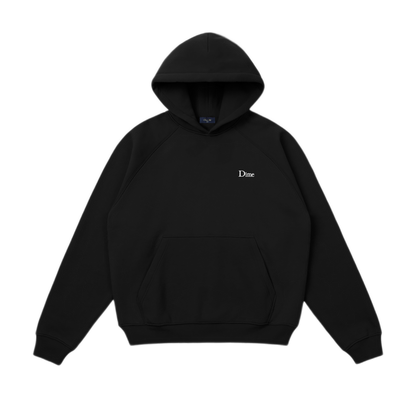 Dime Classic Small Logo Hoodie - Black