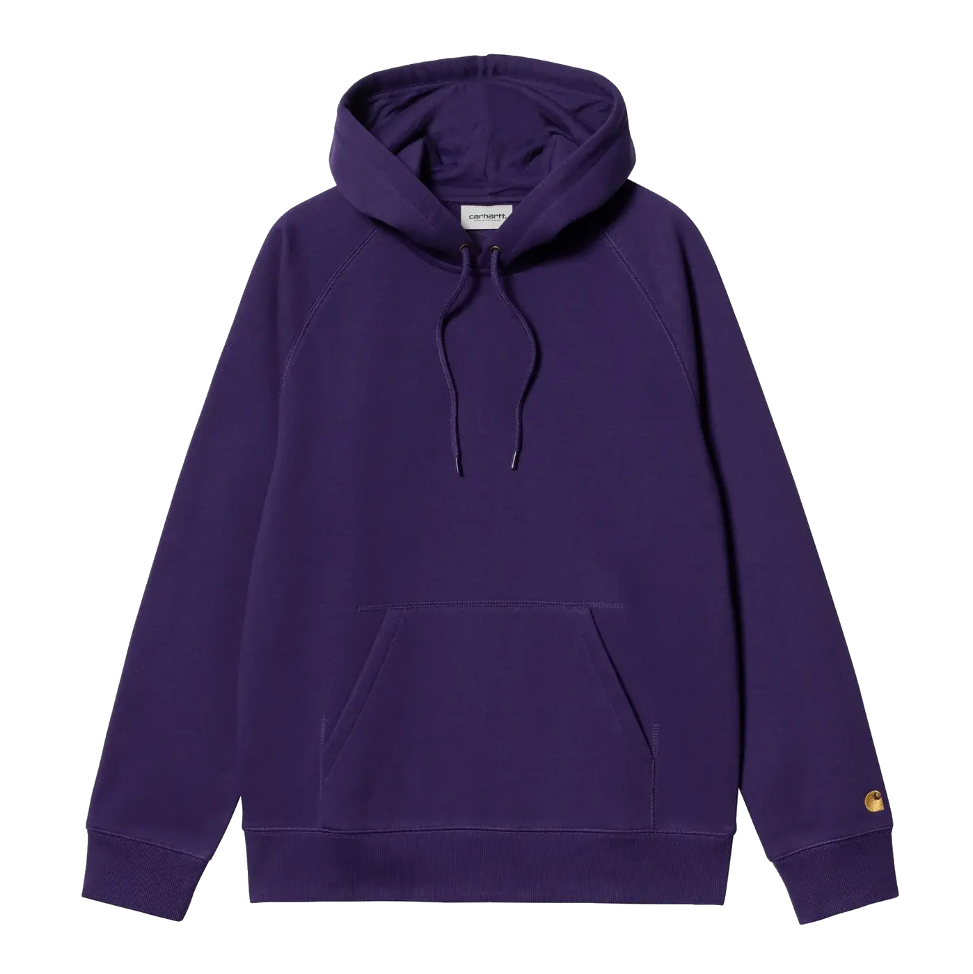 Carhartt WIP Chase Hoodie - Tyrian/Gold