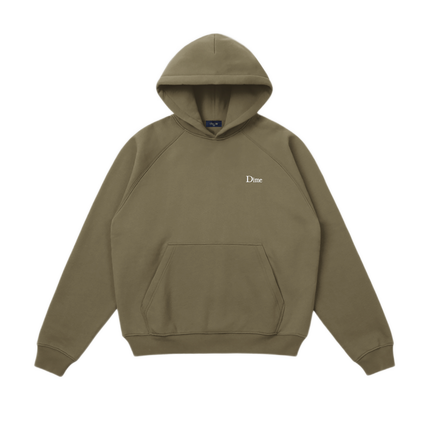 Dime Classic Small Logo Hoodie - Ivy Green