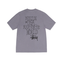 Load image into Gallery viewer, Stussy Built In USA Pigment Dyed Tee - Shark