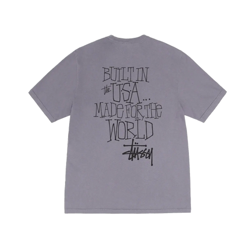 Stussy Built In USA Pigment Dyed Tee - Shark