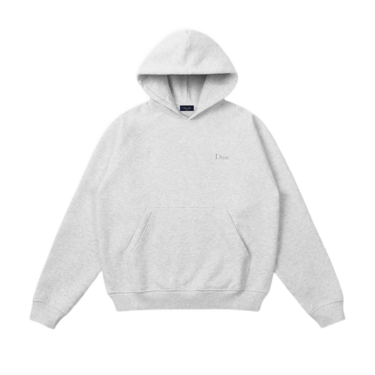 Dime Classic Small Logo Hoodie - Ash