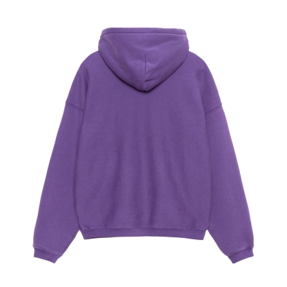 Stussy Embroidered Relaxed Hood - Purple