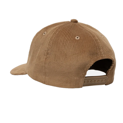 Stussy Corduroy Old English Snapback - Camel