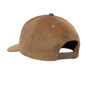 Stussy Corduroy Old English Snapback - Camel