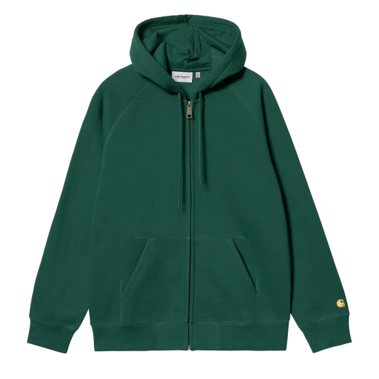 Carhartt WIP Hooded Chase Jacket - Chervil/Gold