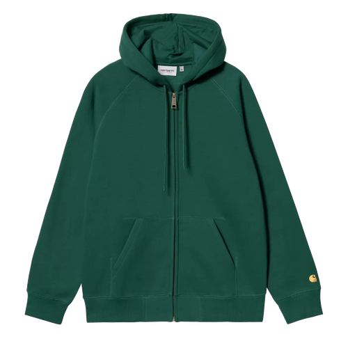 Carhartt WIP Hooded Chase Jacket - Chervil/Gold