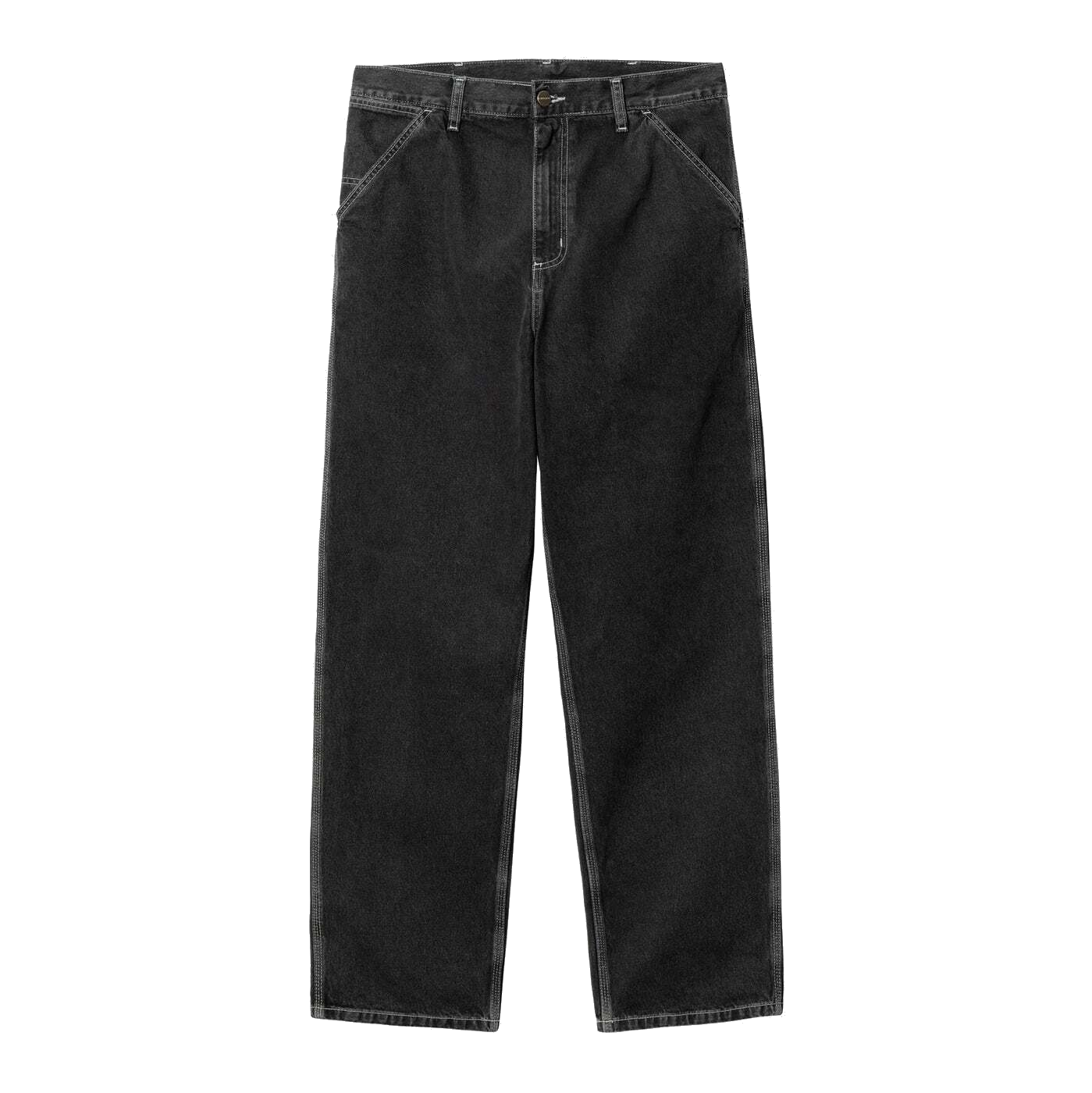 Carhartt WIP Simple Pant - Black Stone Washed