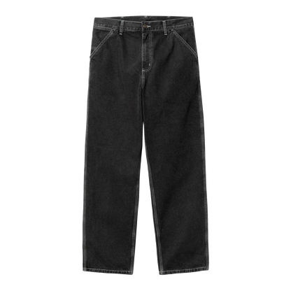 Carhartt WIP Simple Pant - Black Stone Washed