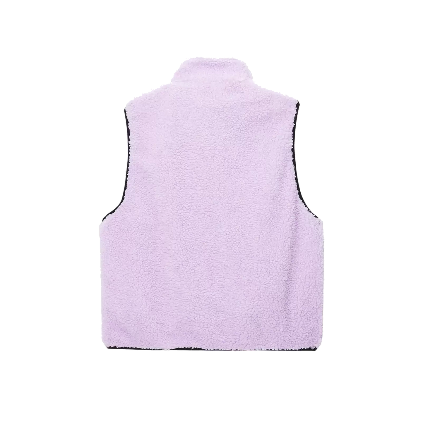 Stussy Sherpa Reversible Vest - Lavender