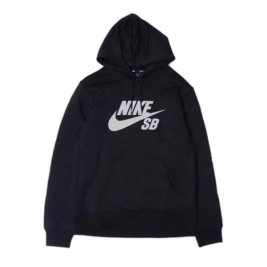 Nike SB Icon Hoodie - Black/White