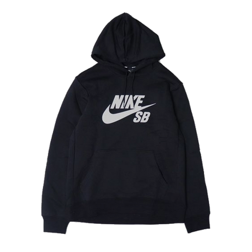 Nike SB Icon Hoodie - Black/White