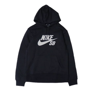 Nike SB Icon Hoodie - Black/White