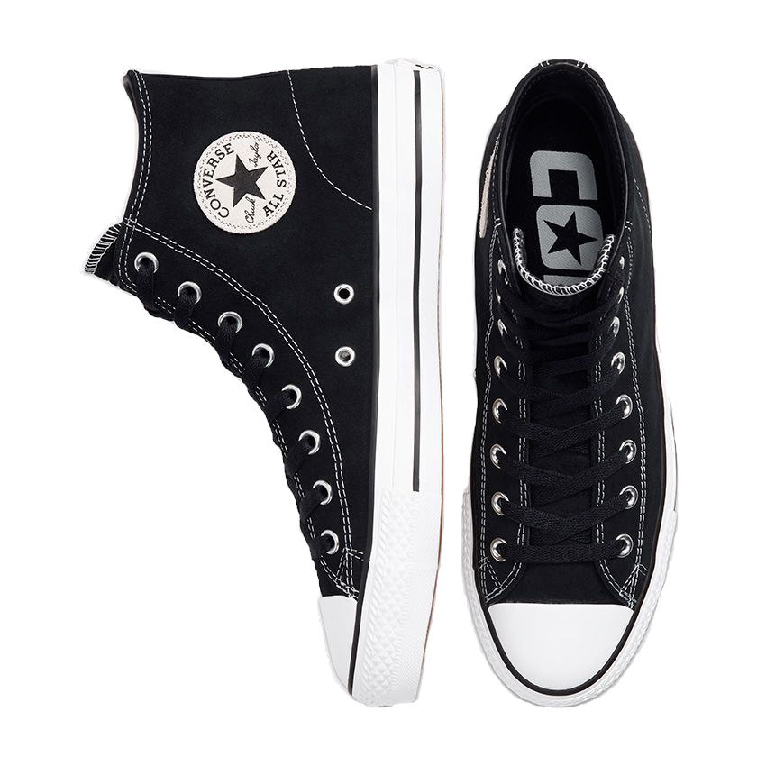 Converse CTAS Pro Hi Suede - Black/White