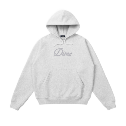 Dime Cursive Hoodie - Ash