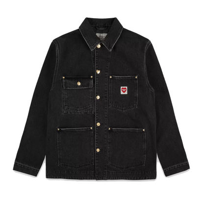 Carhartt WIP Nash Jacket - Black Stone Washed