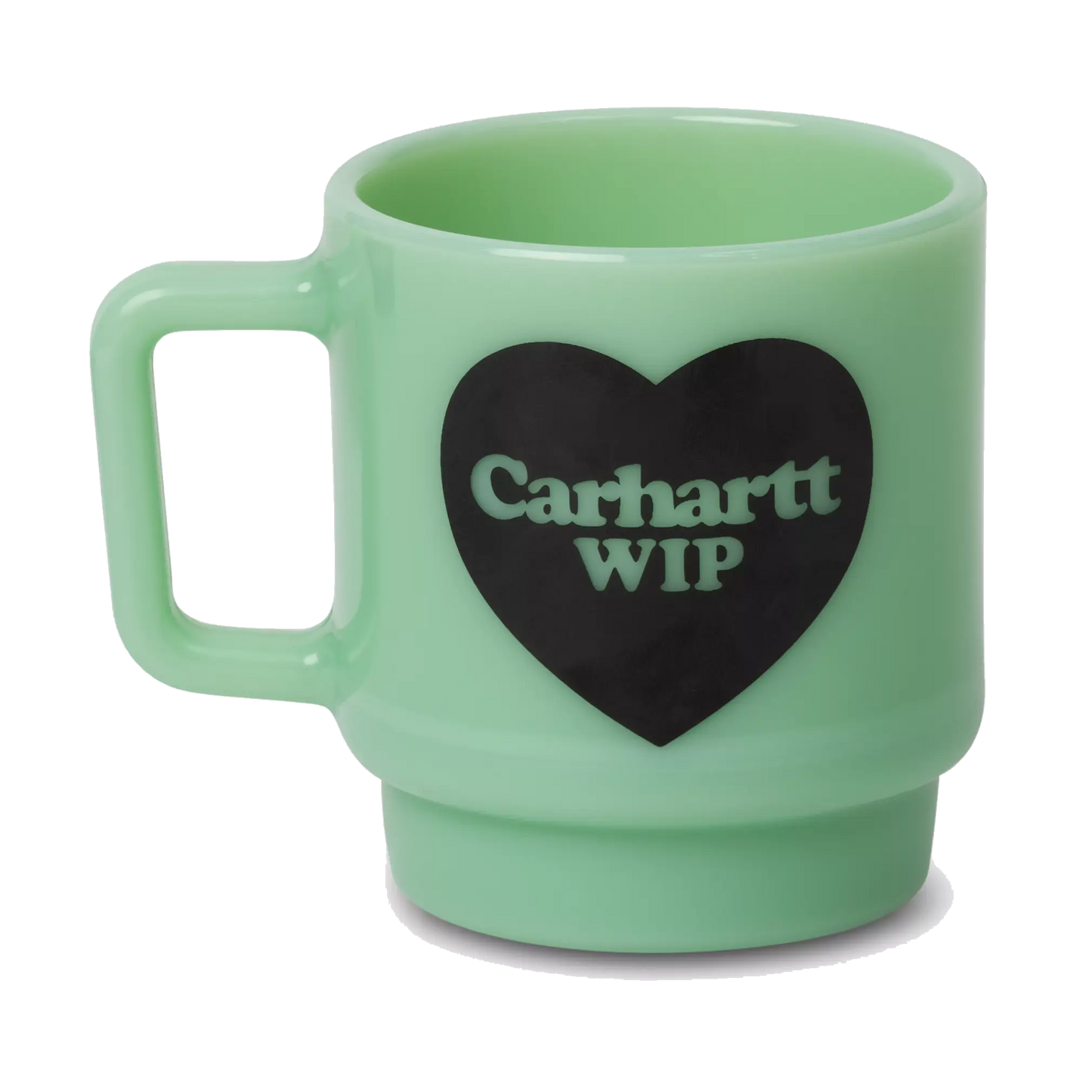 Carhartt WIP Heart Glass Mug - Jade