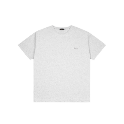 Dime Classic Small Logo Tee - Ash