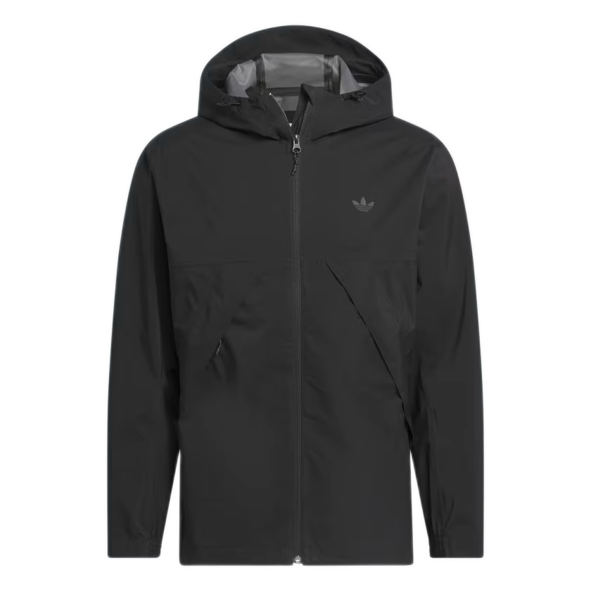 Tech Shell Jacket Adidas Dill Eyes Tech Shell Jacket - Black – Ninetimes Skateshop