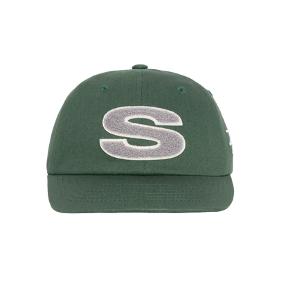 Stussy Chenille S Low Pro Cap - Forest Green