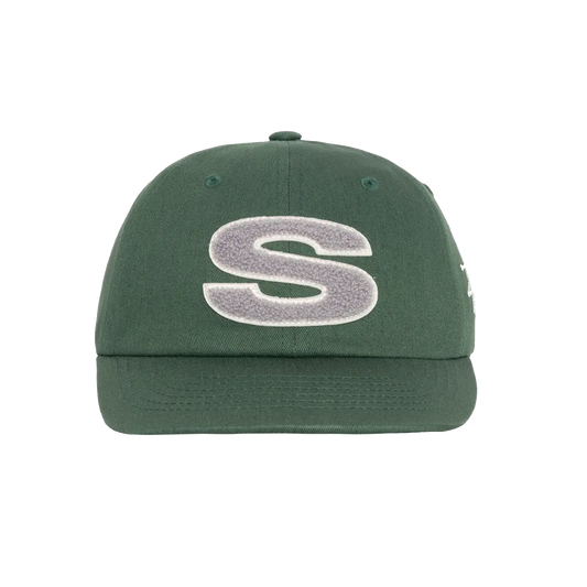 Stussy Chenille S Low Pro Cap - Forest Green