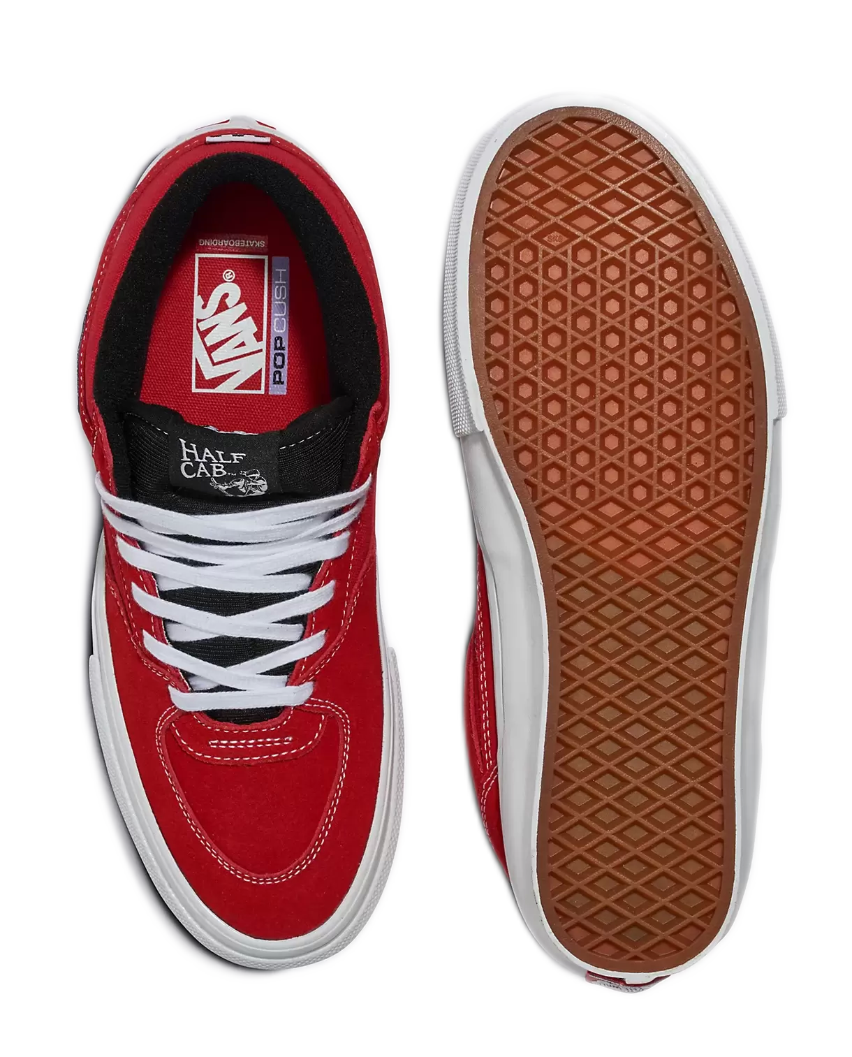 Vans Skate Half Cab - Red/White